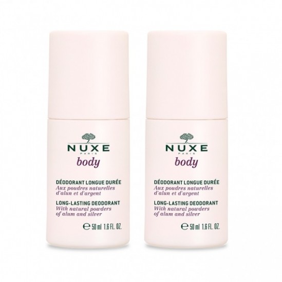 Nuxe body déodorant longue durée 2x50ml