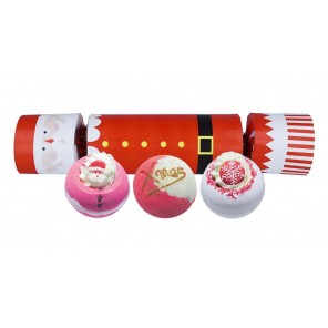 Bomb cosmetics cadeau de Noël Cracker Père Noël