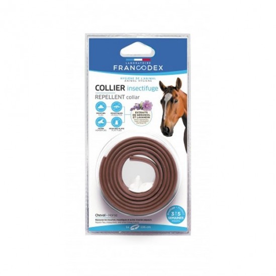 Francodex collier insectifuge pour cheval