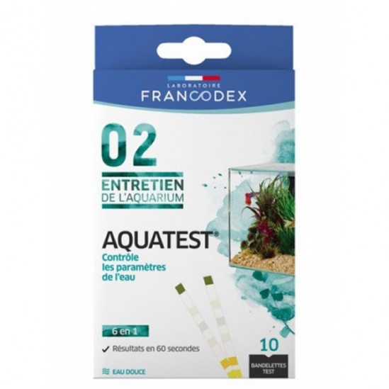 Francodex Aquatest 10 bandelettes