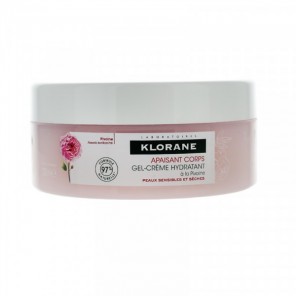 Klorane apaisant corps gel crème hydratant à la Pivoine 200ml