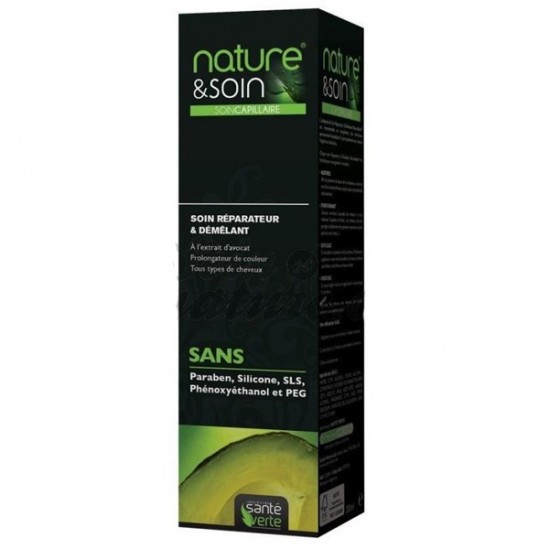 Santé verte nature & soin baume soin démêlant 200ml