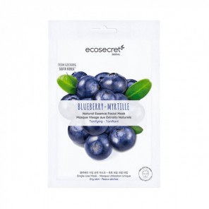 Eco secret masque visage blueberry-myrtille tonifiant 20ml