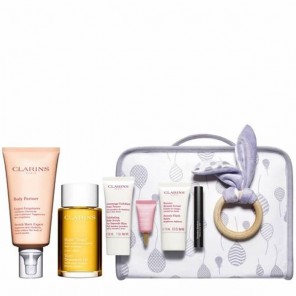 Clarins coffret de noël donner la vie en beauté