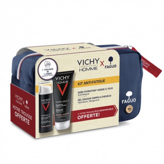 Vichy homme coffret de noel kit anti-fatigue