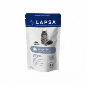 Lapsa chat senior longévité riche en poulet 2kg