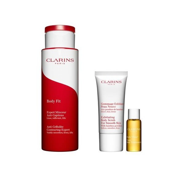 Clarins coffret de noël body fit 200ml