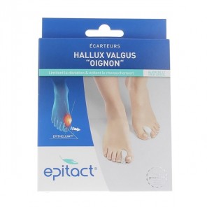 Epitact Écarteurs Hallux Valgus oignon lot de 2