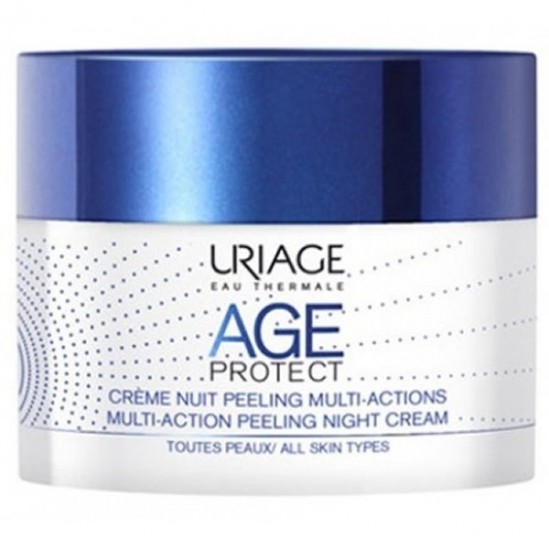 Uriage âge protect crème nuit peeling multi-actions 50ml