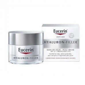 Eucerin hyaluron-filler soin de jour peau sèche spf15 50ml