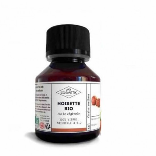 My cosmetik huile végétale de noisette bio 10ml