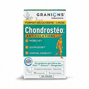 Granions chondrostéo+ articulations 90 comprimés 77g