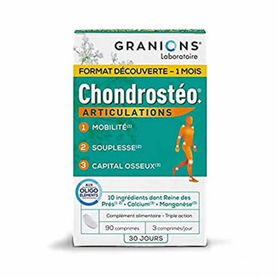 Granions chondrostéo+ articulations 90 comprimés 77g