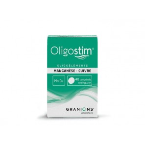 Granions oligostim manganèse cuivre 40 comprimès