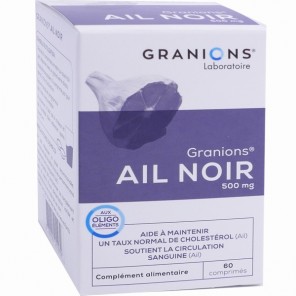 Granions ail noir 500mg 60 comprimés