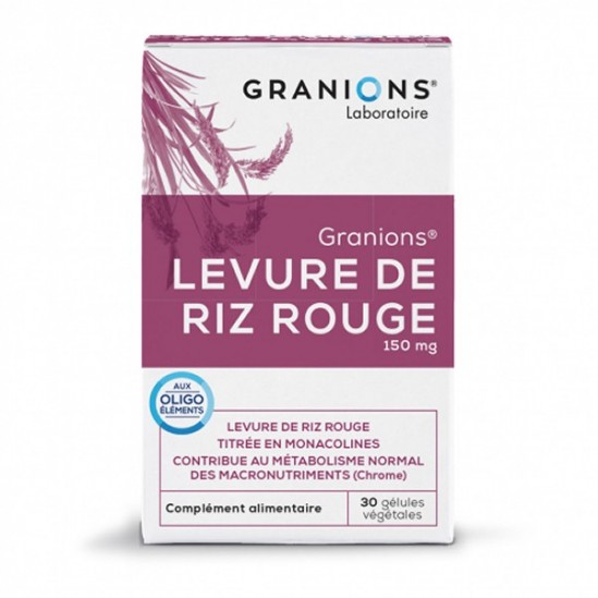 Ea Phram Granions Levure de Riz Rouge 60 gélules