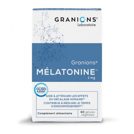 Granions Melatonine 1 mg 60 Gélules