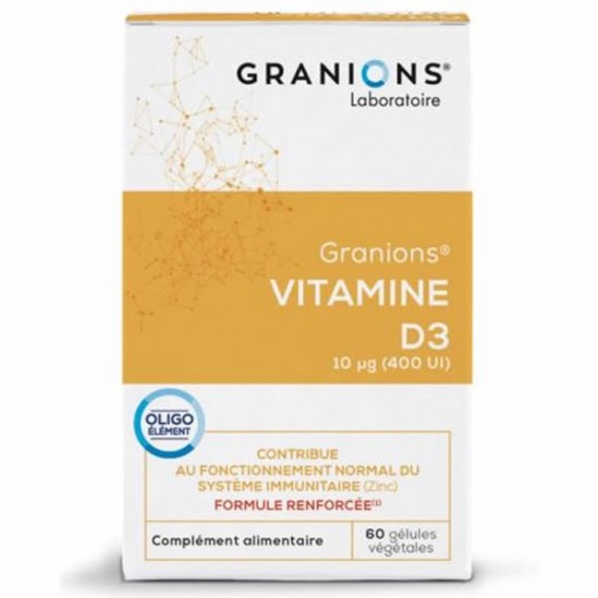 Granions Vitamines D3 60 gélules