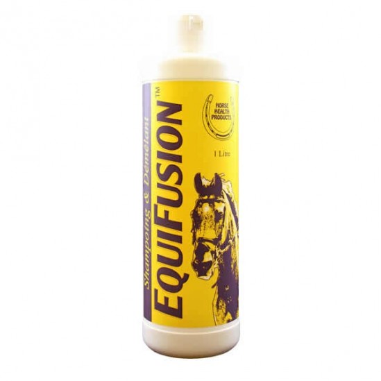 Farnam equifusion shampoing et démêlant 2 en 1 liquide 1L