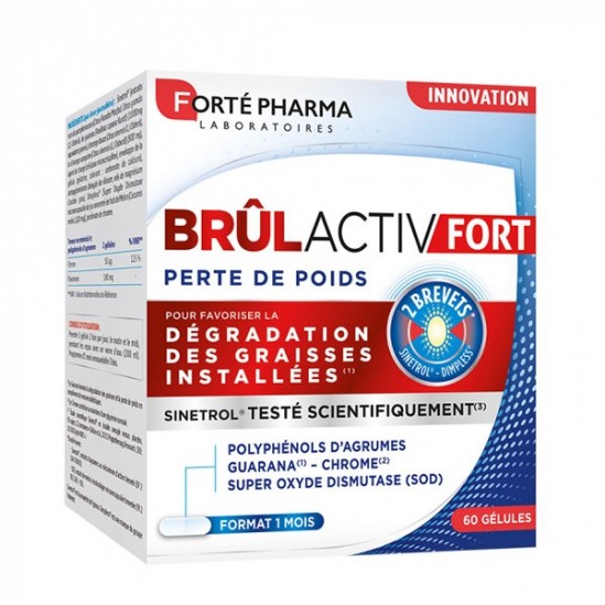 Forté pharma brûlactiv fort perte de poids 60 gélules