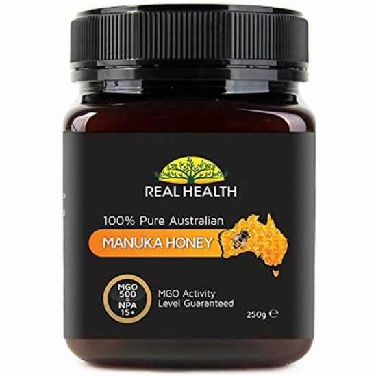 Real health miel manuka australien MGO 500 NPA15+ 250g