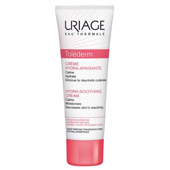 Uriage tolederm crème hydra-apaisante 50ml