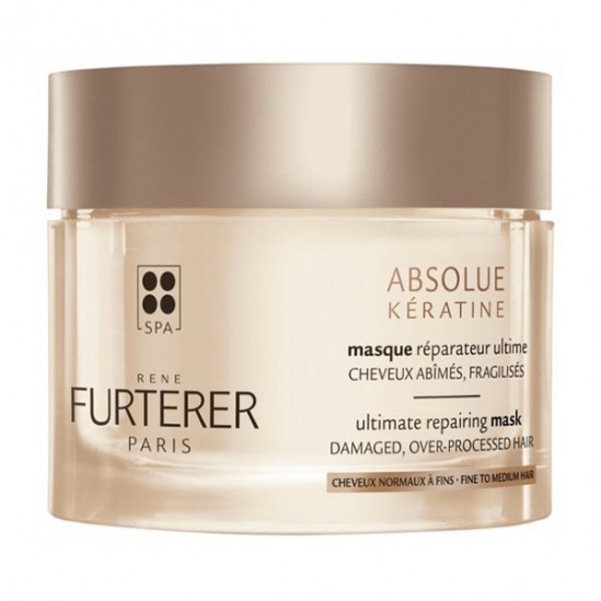 René furterer absolue kératine masque réparateur ultime cheveux fins 200ml