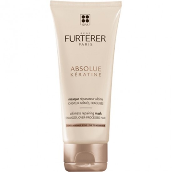 René furterer absolue kératine masque réparateur ultime cheveux fins tube 100ml