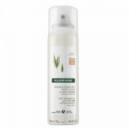 Klorane Shampooing Sec au Lait d'Avoine Extra-Doux Spray 150 ml