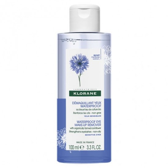 Klorane démaquillant yeux au bleuet 100ml