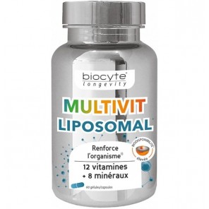 Biocyte multivit liposomal 60 gélules