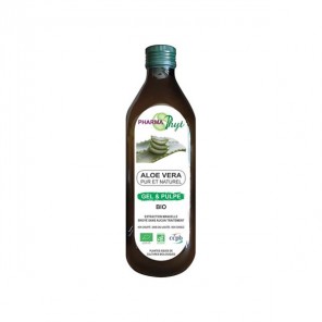 Pharmaphyt aloe vera gel et pulpe bio 1L