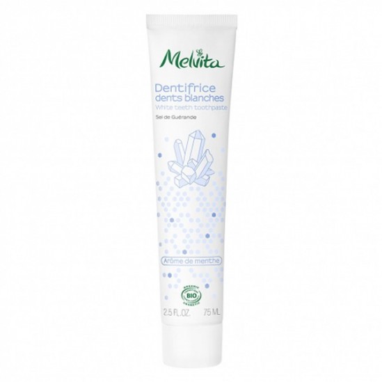 Melvita dentifrice dents blanches 75ml