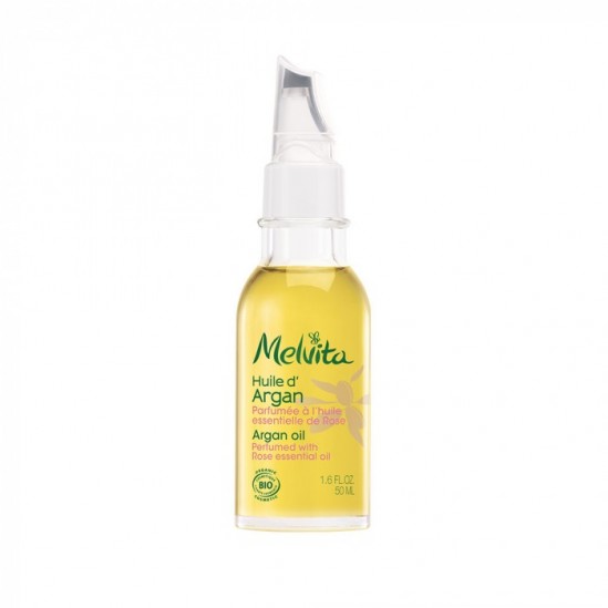 Melvita huile d'argan parfumée à la rose bio 50ml