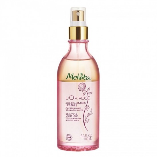 Melvita L'or rose jolies jambes légères 100ml