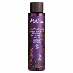 Melvita relaxessence huile de bain lactée délassante 140ml