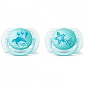 Philips avent peluche ultra-douce 0-6 mois lot de 2 scf226/20