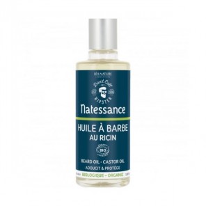 Natessance huile à barbe au ricin bio 100ml