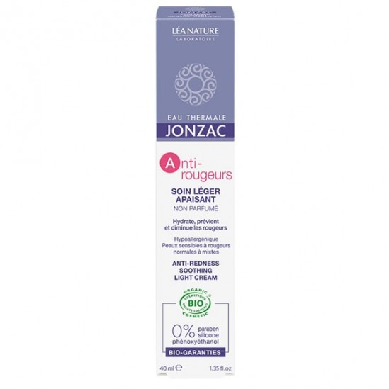 Eau thermale jonzac anti-rougeurs soin léger apaisant 40ml