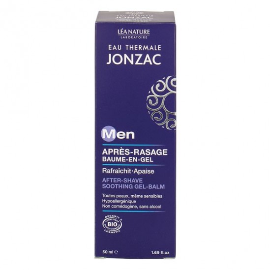 Eau thermale jonzac men baume en gel après rasage 50ml