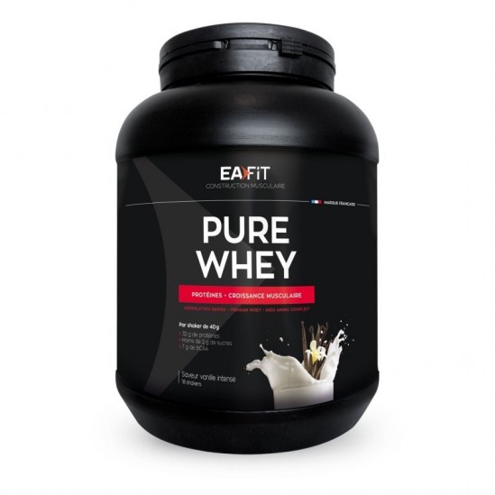 Eafit pure whey vanille intense 750g