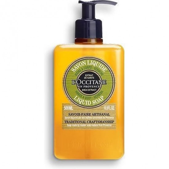 L'occitane savon liquide mains&corps karité verveine 500ml