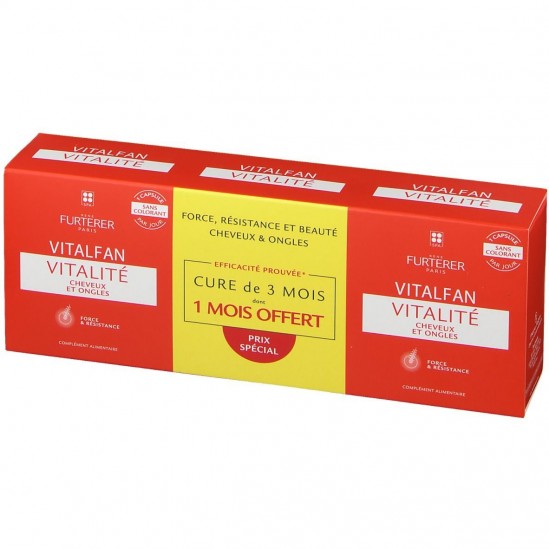 René Furterer vitalfan vitalité 3x30 capsules