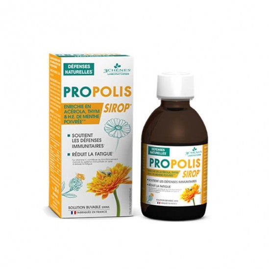 3 Chênes Propolis Sirop 200ML