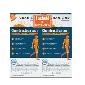 Granions chondrostéo+ fort articulations 2X120 comprimés 200g