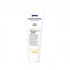 Isispharma uveblock crème minérale teinté spf50+ 40ml