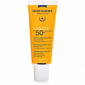 Isispharma uveblock ultra-fluide toucher sec invisible spf50+ 40ml