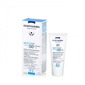 Isispharma neotone prevent crème teintée protectrice medium spf50+ 30ml