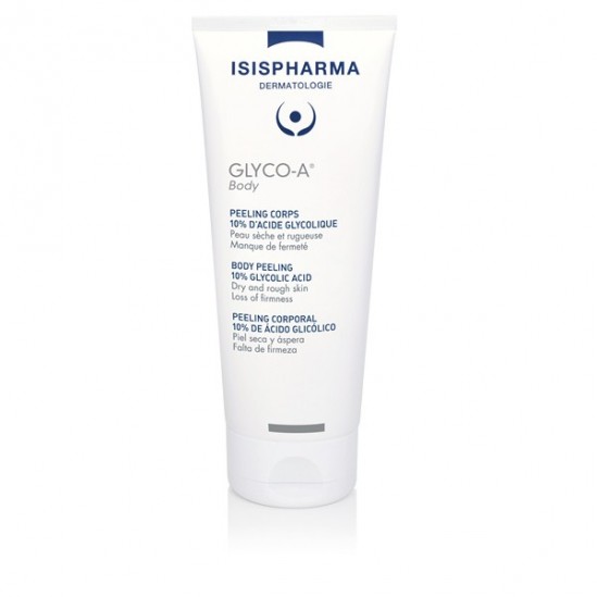 Isispharma glyco-A body peeling corps 10% 200ml