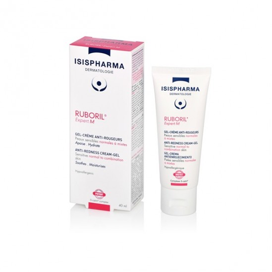 Isispharma ruboril expert M gel crème anti-rougeurs 40ml